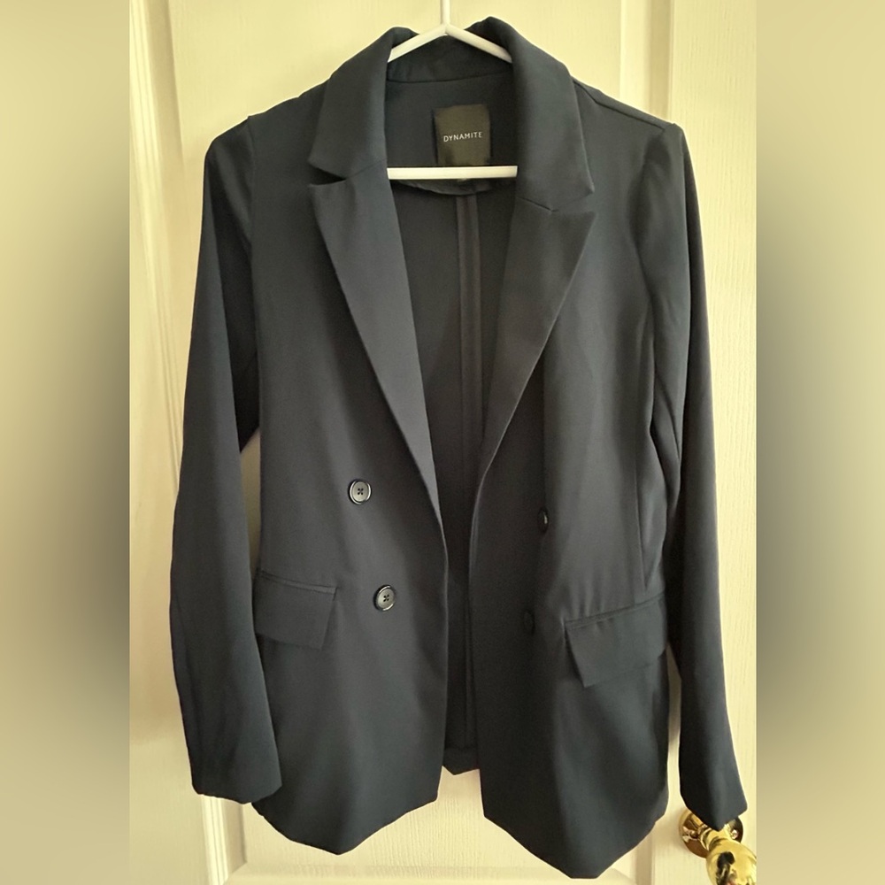 Dynamite Navy Blue Blazer